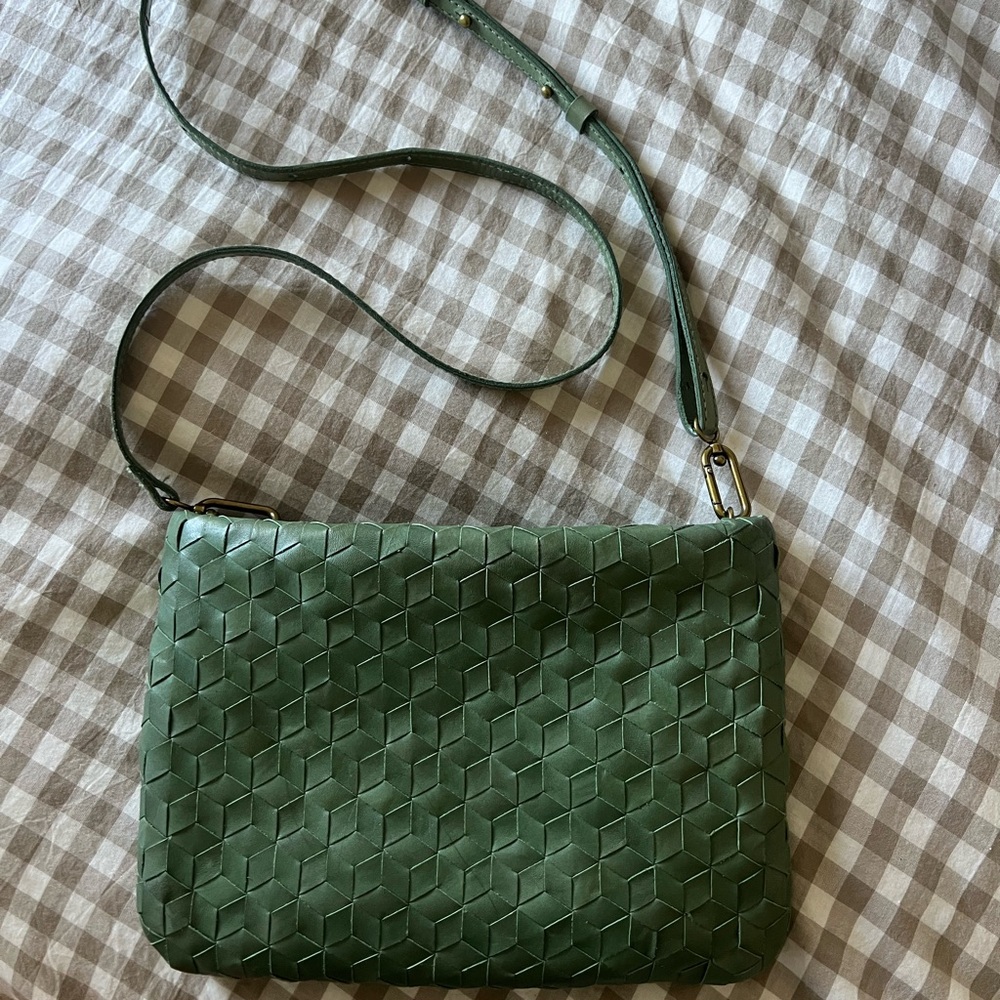 Madewell Woven leather crossbody